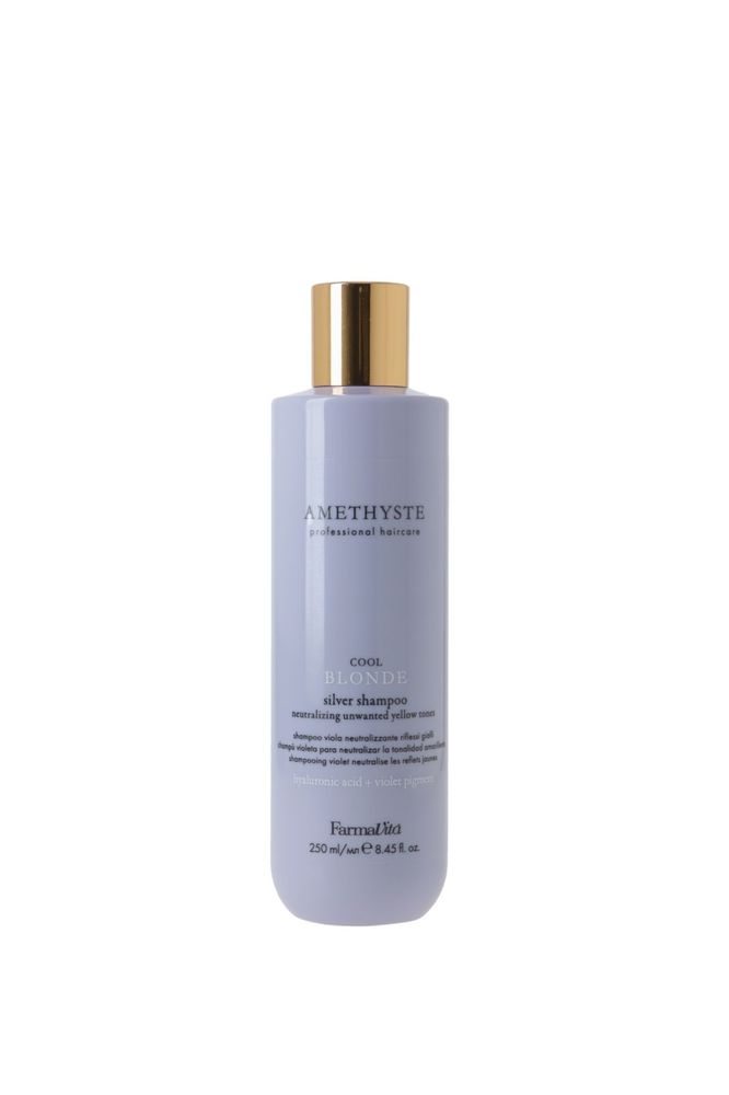 Amethyste Blonde - Cool Blonde Silver Shampoo 250 ml - Image 2