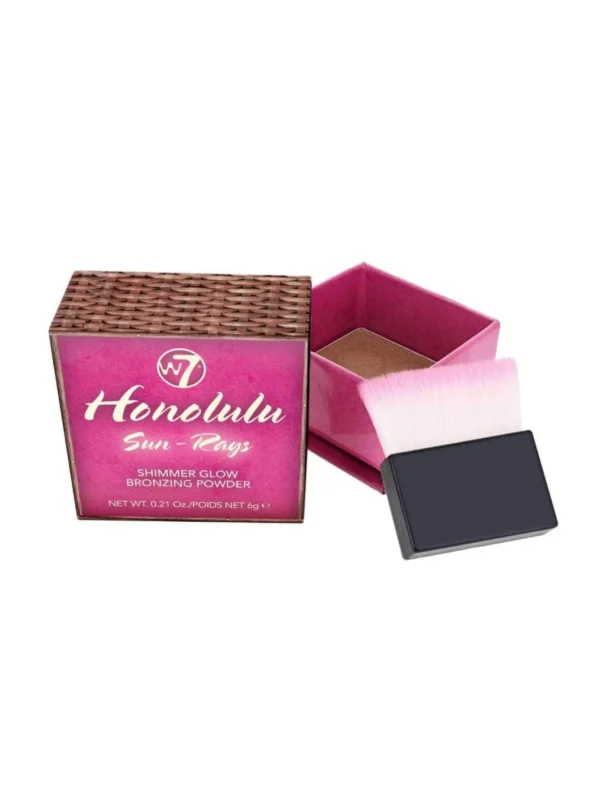 W7 Honolulu Bronzing Powder 6g SUN-RAYS