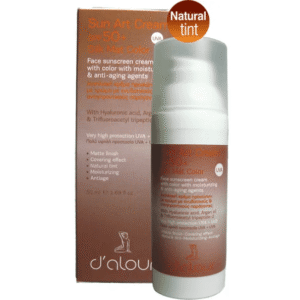 Sun Art Cream SPF 50+ Silk Mat Color (Natural tint) 50ML